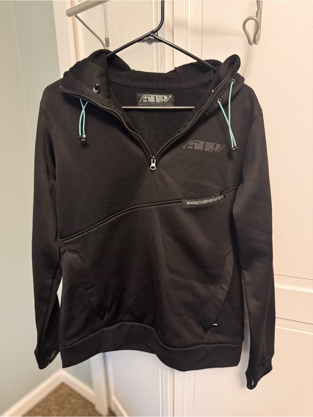 509 Series Black Half-Zip Hoodie Sweatshirt